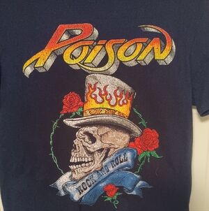 Poison Graphic Tee - Black